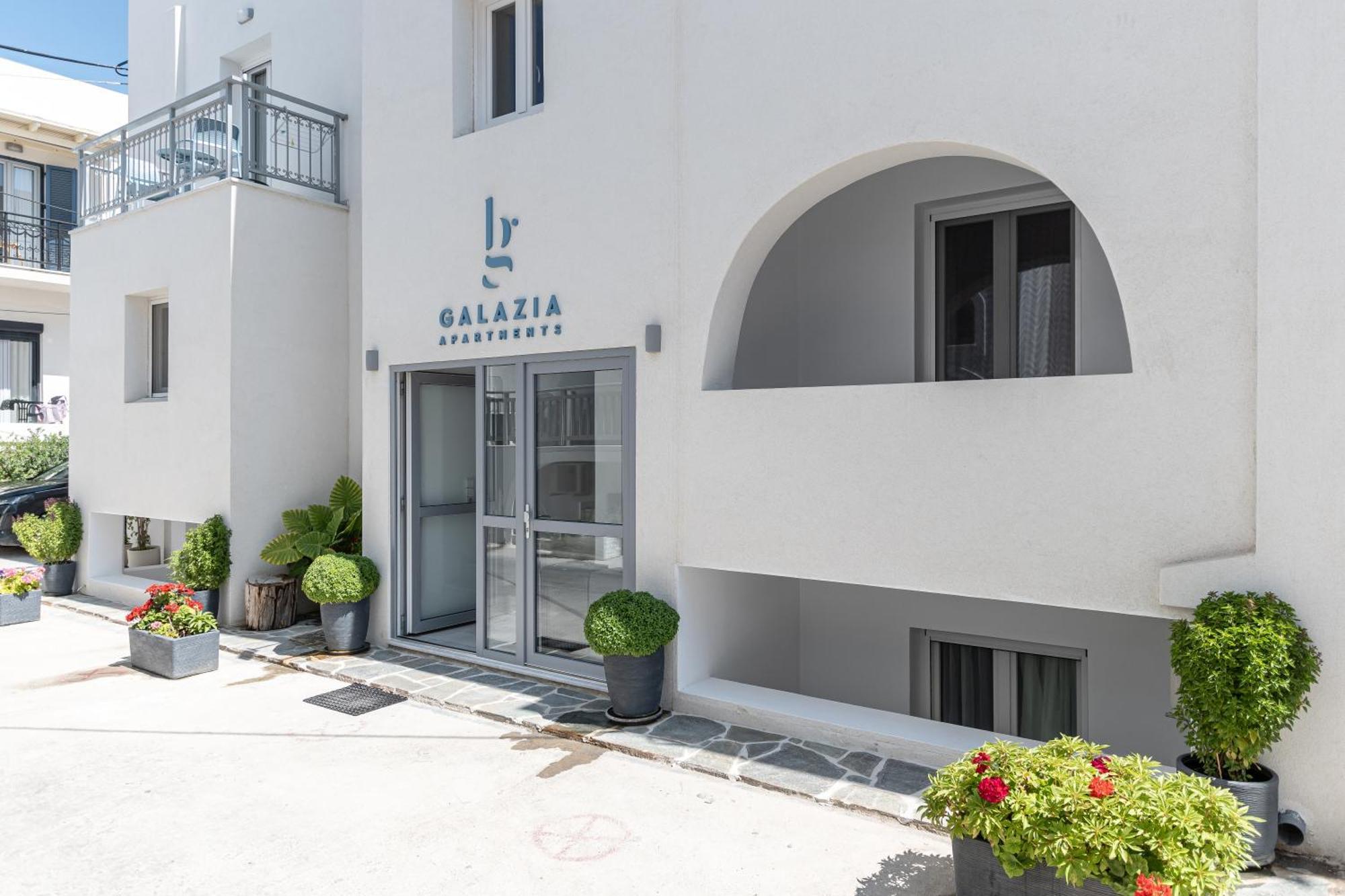 Galazia Boutique Apartments Naxos City Kültér fotó